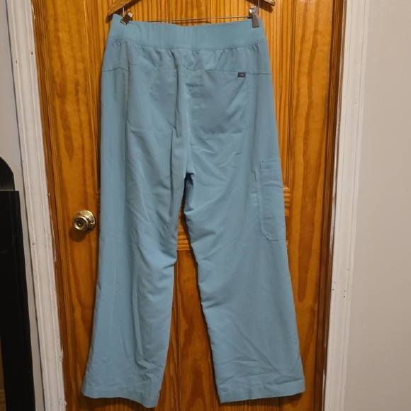 Light Blue Drawstring Pants - Picture 3 of 3